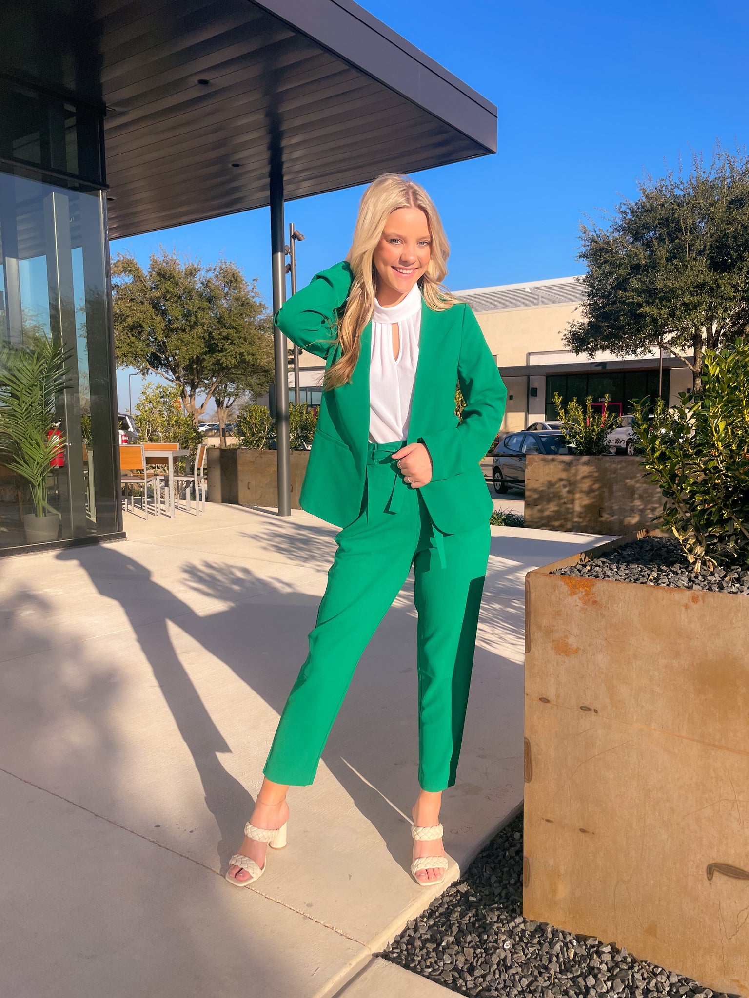 Hampton Kelly Green Suit Set Blazer – CEO Clothing Co.